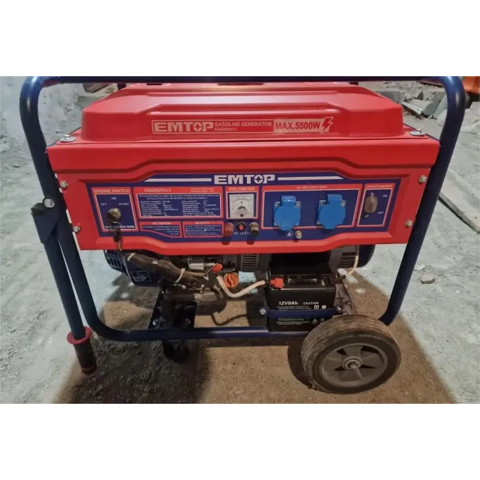 EMTOP EGGRD5511 բենզինային գեներատոր 5.5 կՎտ 220 Վ