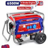 Բենզինային գեներատոր (մեկնարկիչով) 6500 Վտ EMTOP EGGRD6511