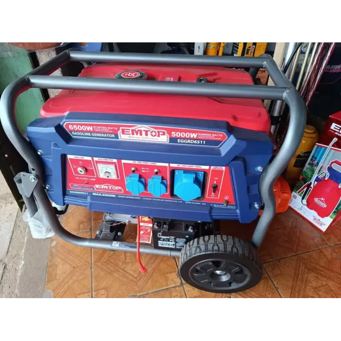 EMTOP EGGRD6511 բենզինային գեներատոր 6.5 կՎտ 220 Վ