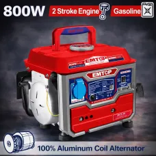 Gasoline Generator 800 W EMTOP EGGRR0821
