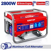 Բենզինային գեներատոր 2800 Վտ EMTOP EGGRR2822
