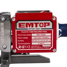EMTOP EPTW15001 plastic pipe welding machine, 800/1500 W