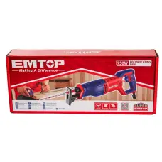 EMTOP ERSW7501 reciprocating saw, 750 W, 25 mm