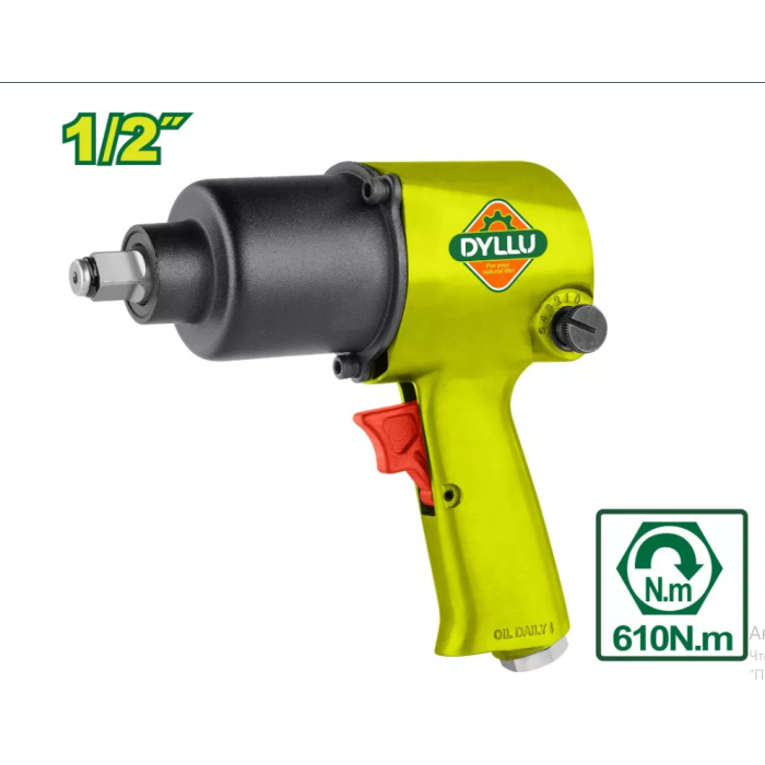 Pneumatic impact wrench DTAT1512 1-2''610 Nm