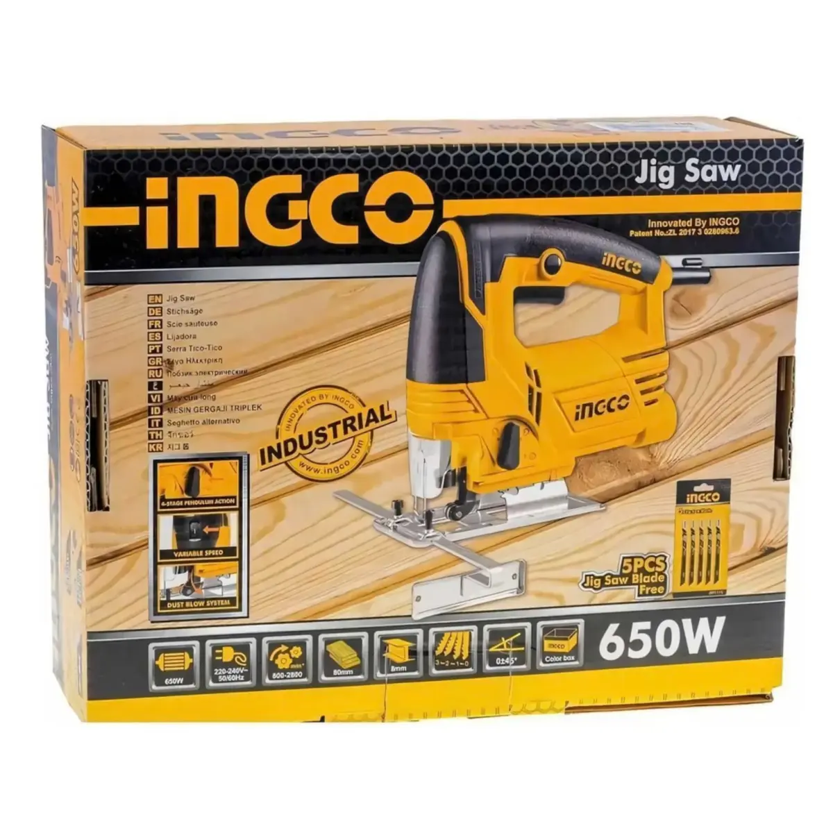 INGCO JS6508 էլեկտրական նրբասղոց