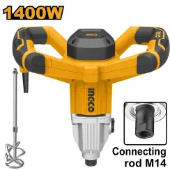 INGCO MX214008 շինարարական խառնիչ՝ 1400 Վտ, 120 մմ
