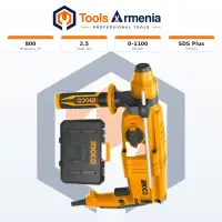 Էլեկտրական հորատիչ 800 Վտ, 2.5 Ջ INGCO RGH9028