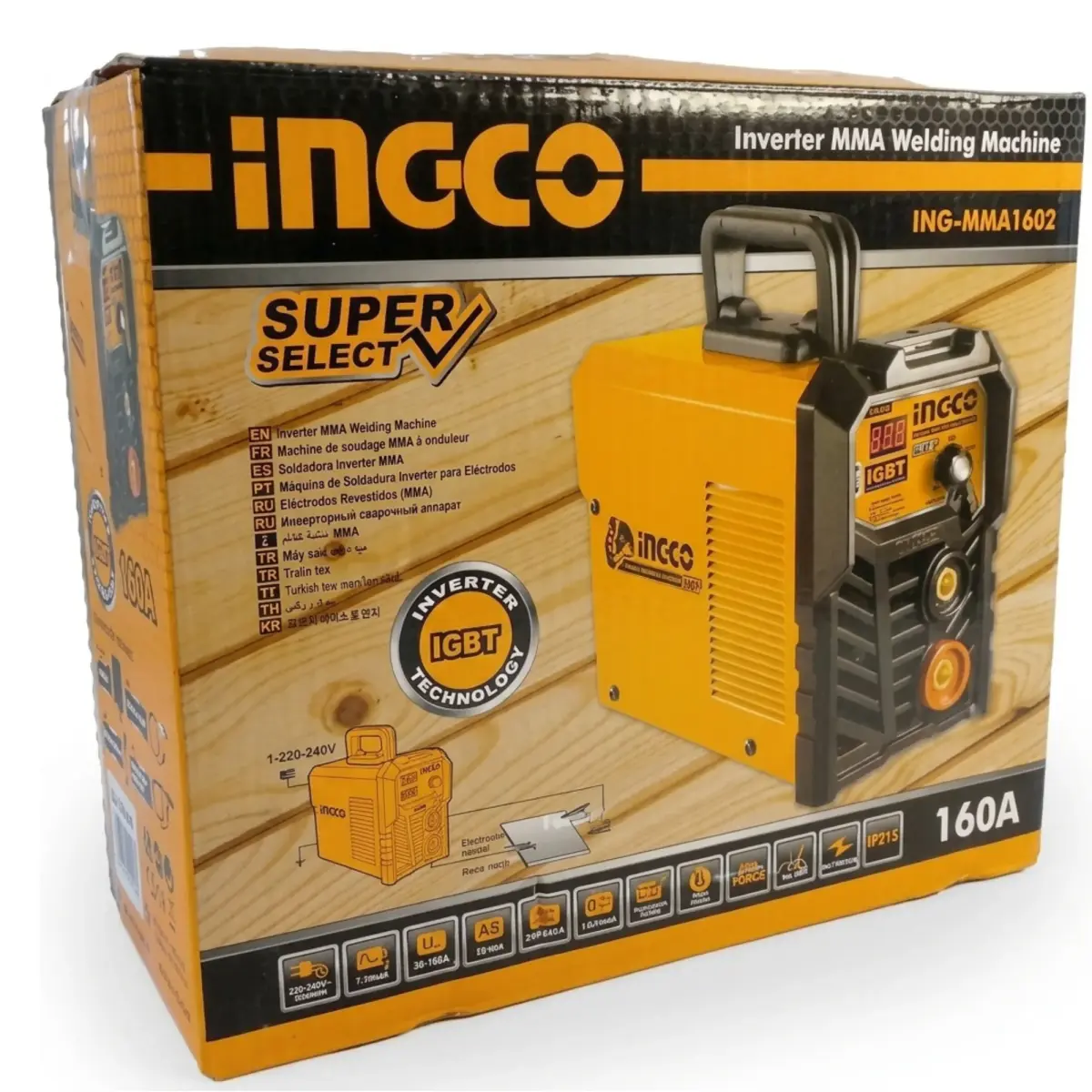 INGCO ING-MMA1602 եռակցման ինվերտոր