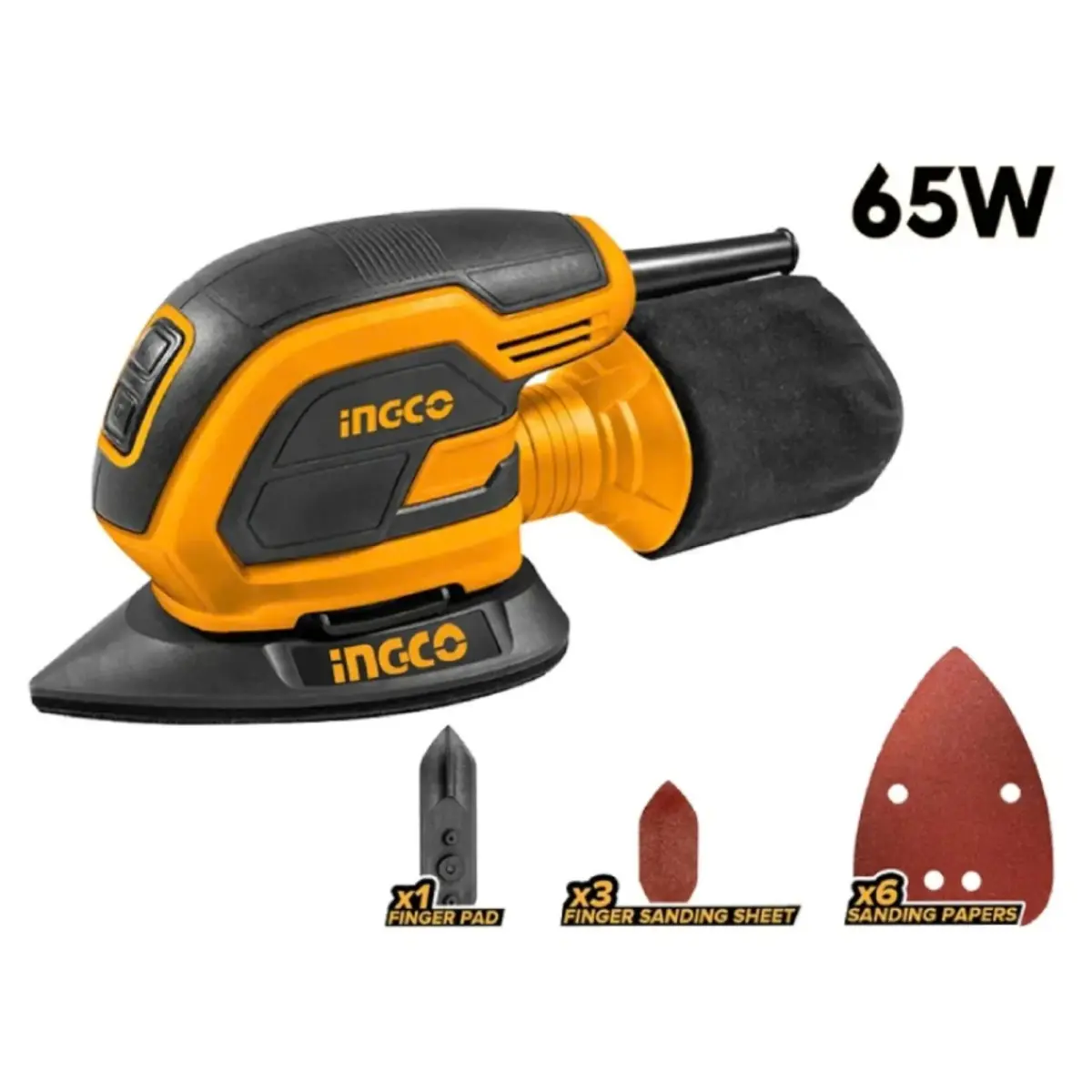 INGCO MS6505 compact delta sander
