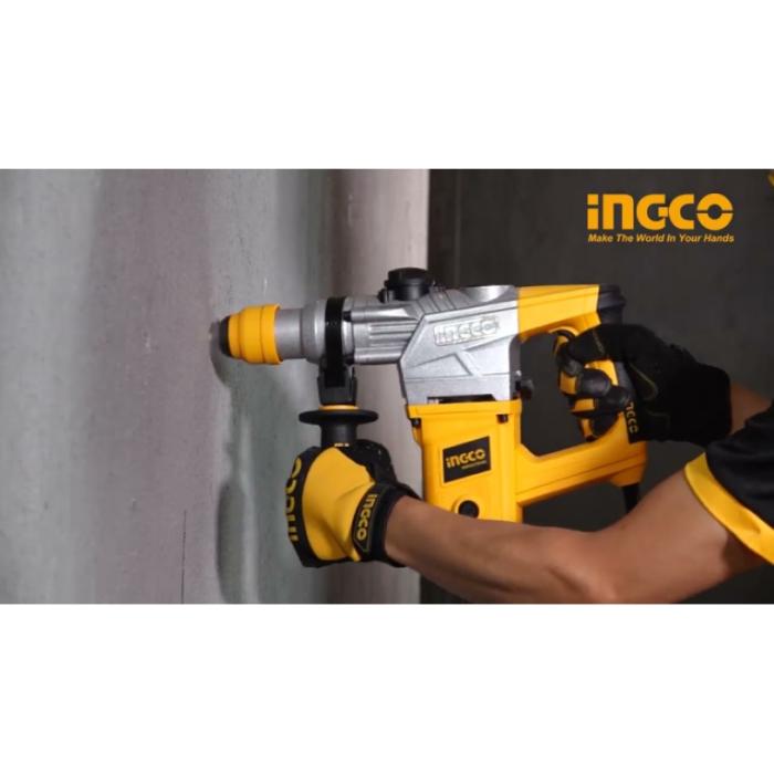 հզոր էլեկտրական հորատիչ պերֆերատոր ingco rh10508 1050 վտ sds plus