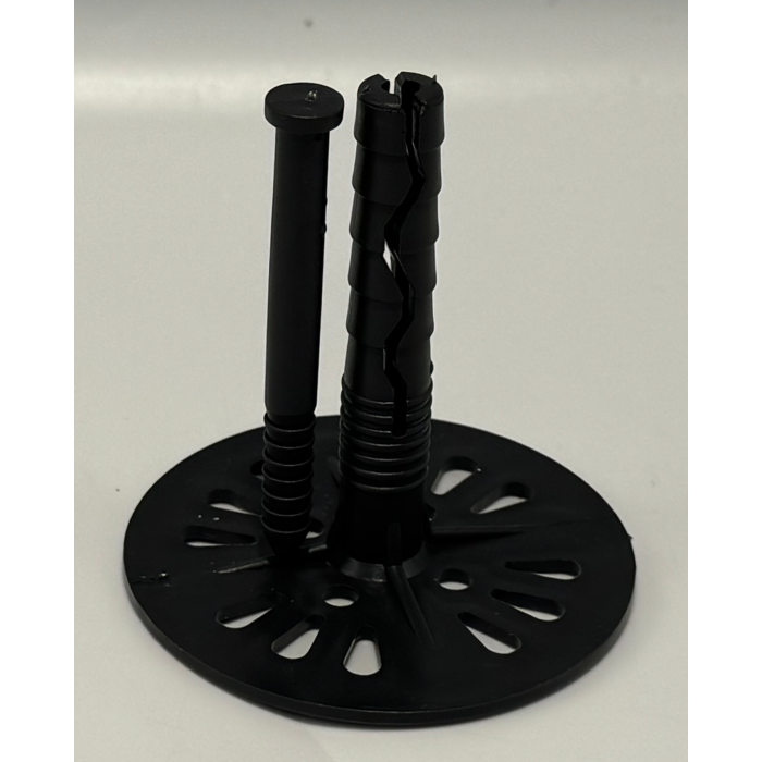 Սնկաձև ամրացուցիչ(դյուբել) պլաստիկ մեխով 6,5սմ 