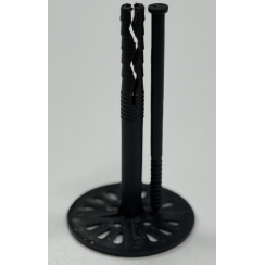 Սնկաձև ամրացուցիչ(դյուբել) պլաստիկ մեխով 10 սմ  Total 21660