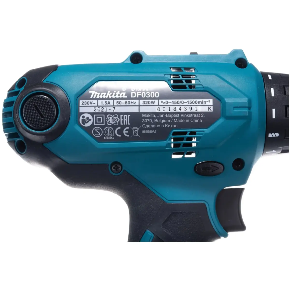 Makita DF0300 ցանցային գայլիկոն-պտուտակադարձիչ՝ ապրանքի հիմնական տեսք