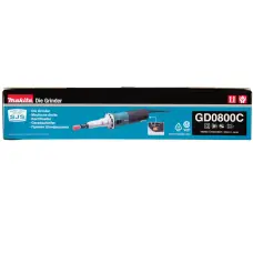 Makita GD0800C die grinder, 750 W, 6 mm