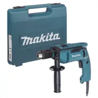 Makita HP1641FK corded hammer drill — 680 W, 13 mm