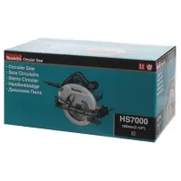 Циркулярная пила Makita HS7000, 1200 Вт, 185 мм