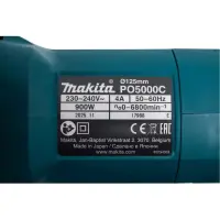 Makita PO 5000 C փայլեցնող սարք՝ 900 Վտ, 125 մմ