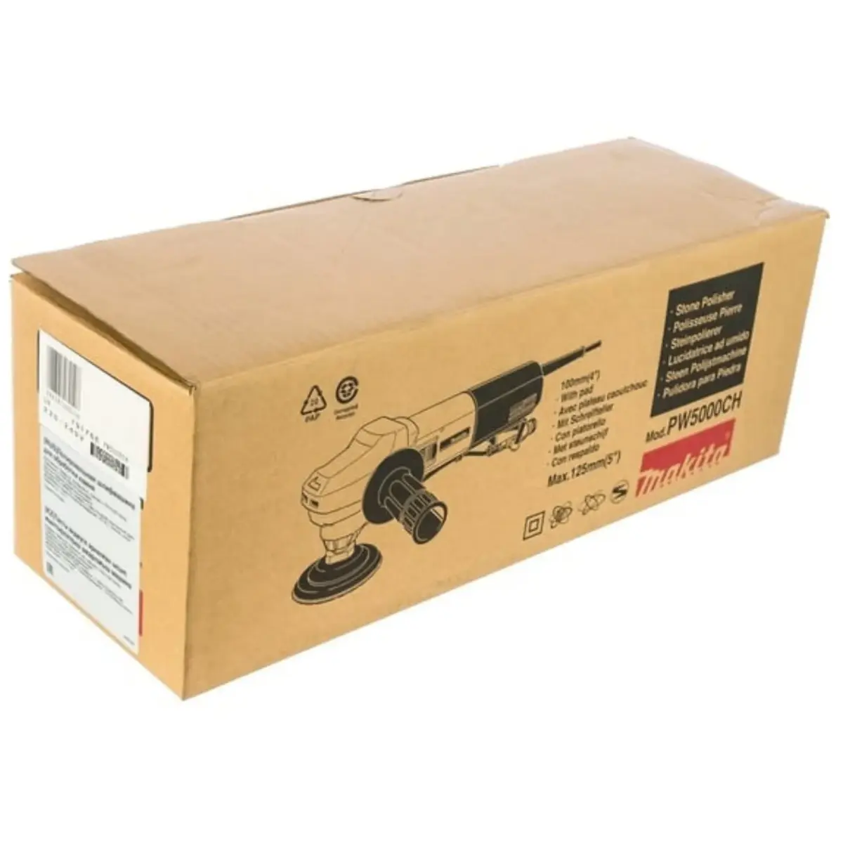 Makita PW5000CH փայլեցնող սարքի հիմնական տեսքը
