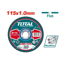 Диск отрезной по металлу 115x1.0x22.2 мм TOTAL TAC2101151