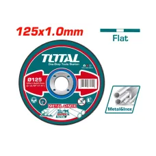 Диск отрезной по металлу 125x1.0x22.2 мм TOTAL TAC2101251