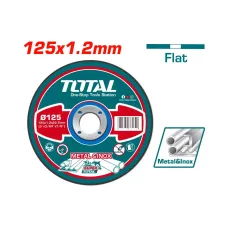 Диск отрезной по металлу 125x1.2x22.2 мм TOTAL TAC2211253