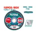 TotalTools - Set of abrasive cutting discs 10pcs - TAC2211255 - Abrasive Cutting Discs