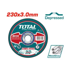 Металлический шлифовальный диск 230x3.0x22.2 мм TOTAL TAC2212301