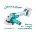 TotalTools - Անկյունային հղկող մեքենա (ԱՀՄ) - Բալգարկա մարտկոցով 20 Վ - TAGLI201158 - ԱՀՄ (Բալգարկաներ)