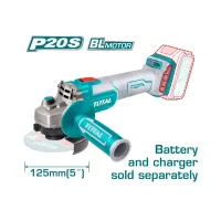 Cordless angle grinder 20V