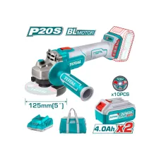 Cordless angle grinder 20 V