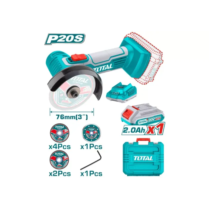 TotalTools - Մինի կտրող գործիք 20Վ - TAGLI76012 - ԱՀՄ (Բալգարկաներ)