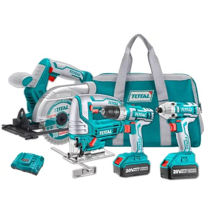 TotalTools - Cordless tools set 20 V, 4A - TCKLI2010 - Circular Saw