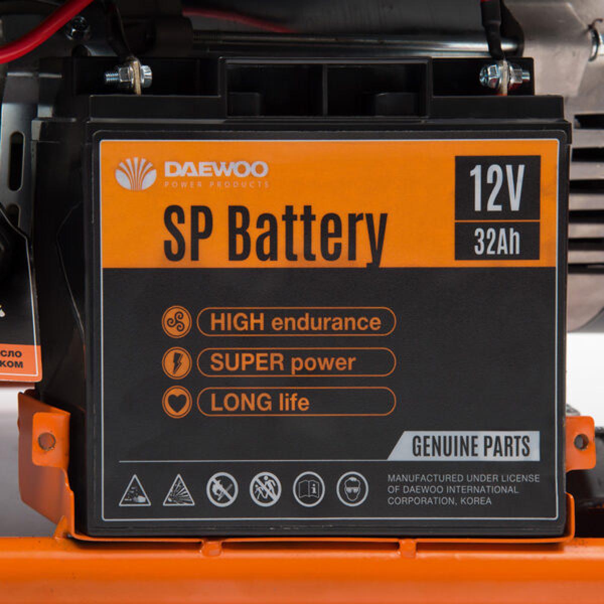 Daewoo Power GDA 7500E բենզինային գեներատոր 6.5 կՎտ