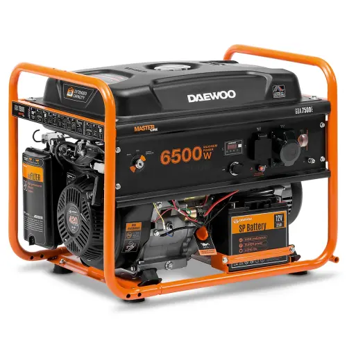 Բենզինային գեներատոր 6/6.5 կՎտ Daewoo Power GDA 7500E
