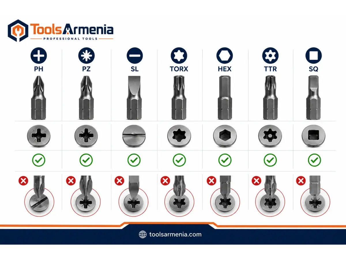 How to Choose a Screwdriver Bit