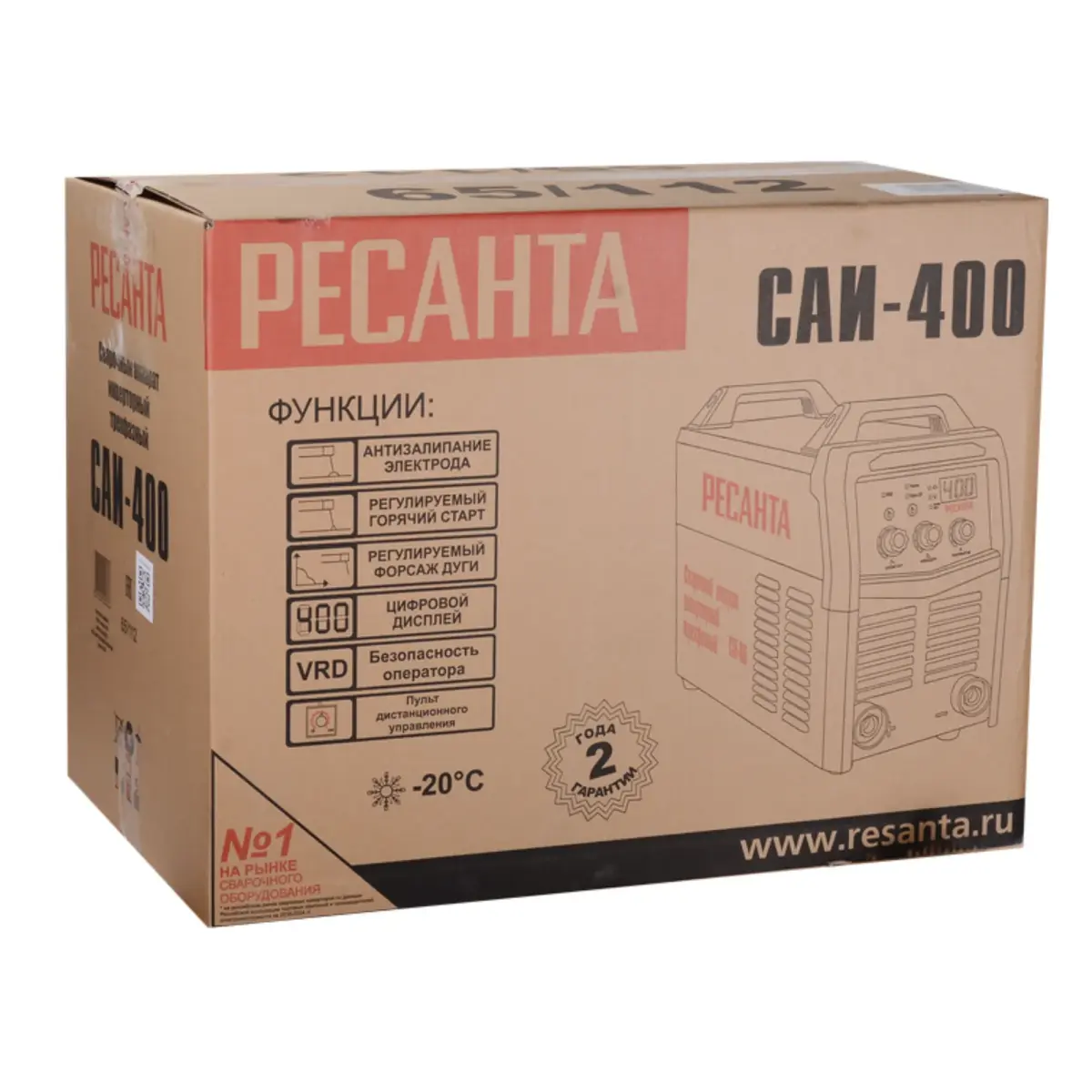 Resanta САИ-400 եռակցման ինվերտոր
