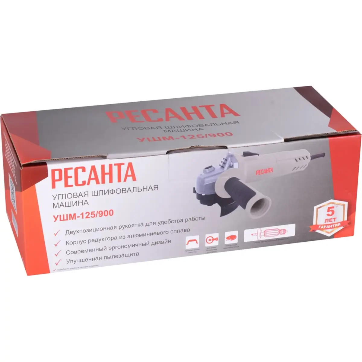 Угловая шлифовальная машина RESANTA УШМ-125/900