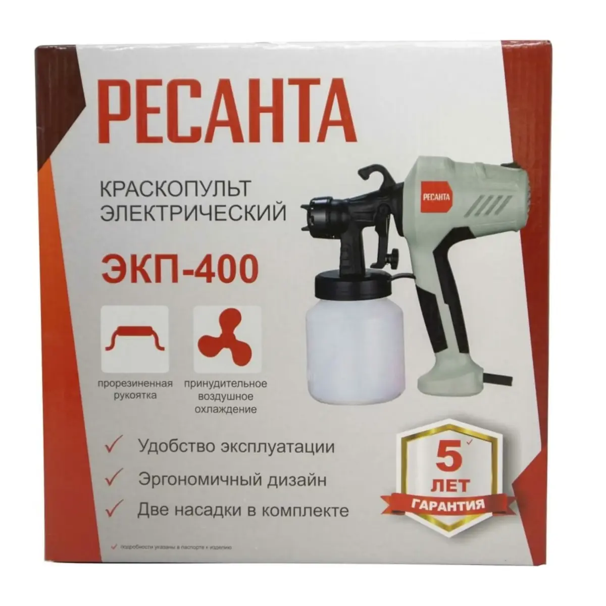 Электрический краскопульт Ресанта ЭКП-400