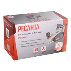 RESANTA Р-82/800 electric planer, 800 W, 82 mm