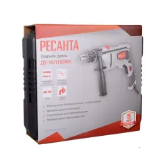 RESANTA ДУ-16/1100МК corded hammer drill — 1100 W, 13 mm