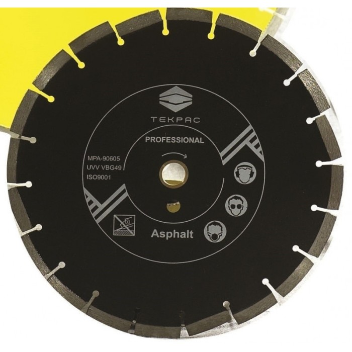 TEKPAC - Ալմաստե կտրող սկավառակ ասֆալտի 450x25.4x3.6 TEKPAC 18AP - 18AP - Ալմաստե Սկավառակներ