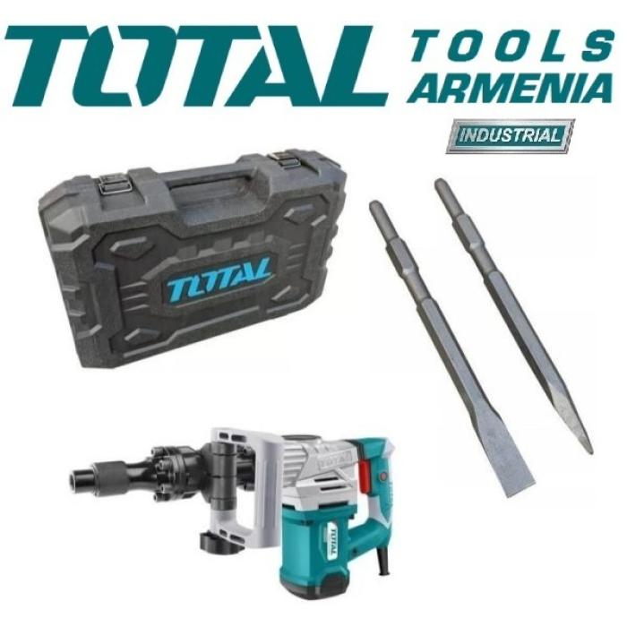 Էլեկտրական հարվածային մուրճ INDUSTRIAL 1300 Վտ SDS HEX 20 Ջ արտադրական դաս