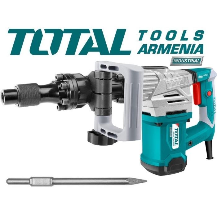 Էլեկտրական հարվածային մուրճ INDUSTRIAL 1300 Վտ SDS HEX 20 Ջ արտադրական դաս