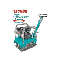 Gasoline reversible plate compactor 4.8 kW / 6.5HP