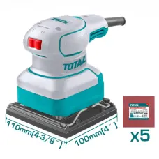 TOTAL TF2241108 sheet sander, 240 W, 100×110 mm
