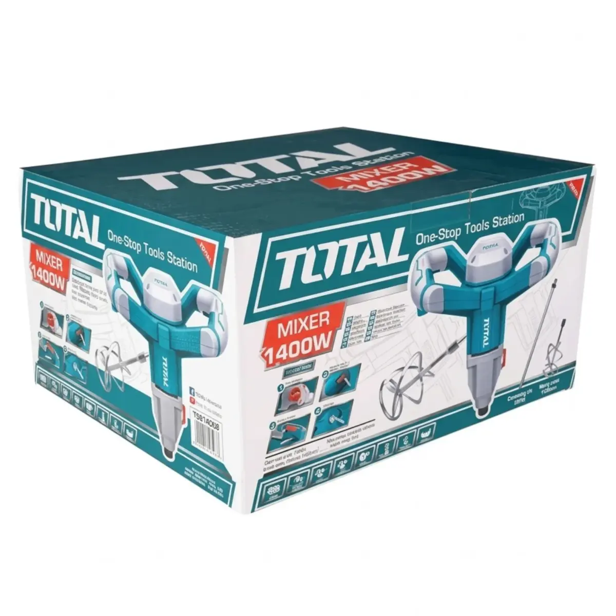 TOTAL TD614006 construction mixer main view