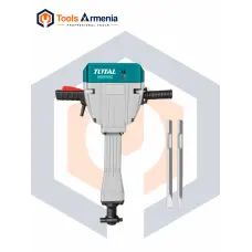 Electric demolition breaker 2200 W, 75 J, SDS HEX 28 mm — TotalTools TH220502