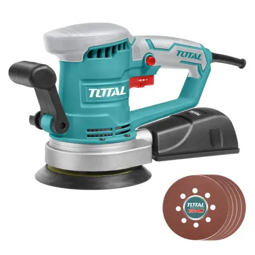 Эксцентриковая шлифмашина TOTAL TF2041506, 450 Вт, 150 мм