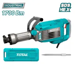 Էլեկտրական հարվածային մուրճ 1700 W, 45 Ջ, HEX 30 mm՝ TotalTools TH217068