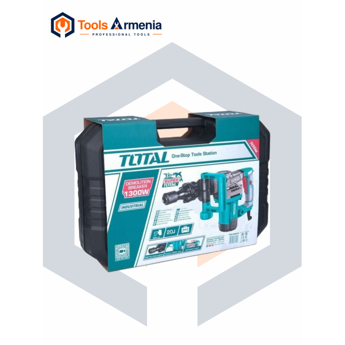 TotalTools TH2130016 Էլեկտրական հարվածային մուրճ՝ SDS HEX 17 mm